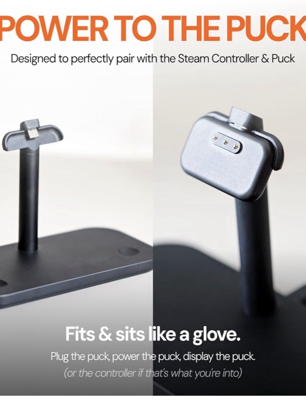 Mechanism Dock for Valve Steam Controller Steam Controller Dock Black NWT